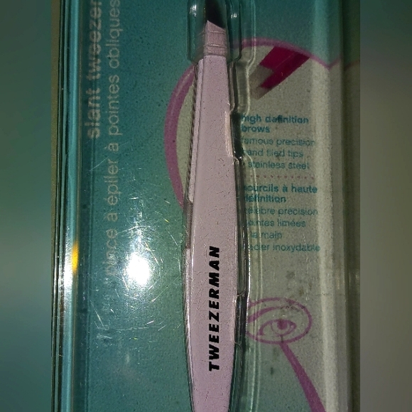 *SEALED* Tweezerman Slant Tweezers Full Size + Mini - Picture 2 of 11